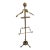 Vintage Brass Valet Stand For Sale