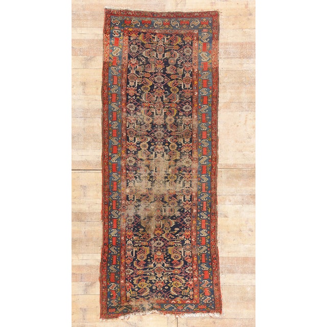 Late 19th Century Persian Malayer Rug, 03'11 X 09'10 For Sale - Image 10 of 10