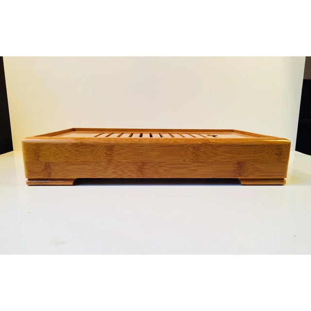Vintage Danish Beech Storage Box, 1970s For Sale - Image 11 of 11