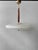 White Pendant Lamp in Brass and Teak with Frosted Glass, Italy, 1980s For Sale - Image 8 of 18