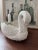 Ceramic 20th Century Italian Ceramic Swan Centerpiece or Planter For Sale - Image 7 of 9