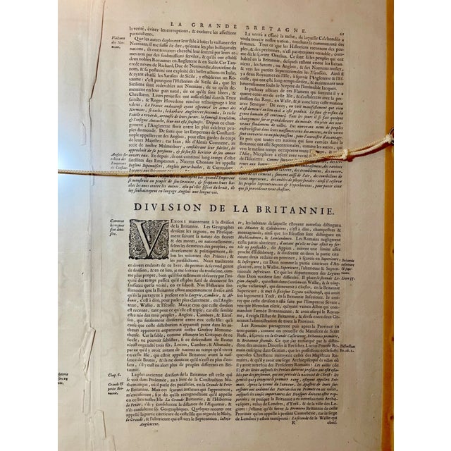 Rare Antique Hand Colored European Map Kingdom of England Janssonius 1642 2sided For Sale - Image 14 of 18