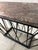 Breccia Marble Console Table With Hand‑Formed Matte‑Black Steel Base by Jon Little For Sale - Image 9 of 13