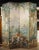 Grand Antique French Papier Peinte 4-Panel Screen, the Garden of Armida, C. 1875 For Sale - Image 11 of 18