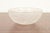 A gorgeous Art Deco or Art Nouveau bowl featuring small finches nestled among arched, serrated leaves and fern fronds in a...
