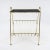 Mid-Century Modern Brass Magazine Rack, 1950s For Sale - Image 3 of 7