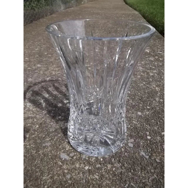 Waterford Classic Crystal Vase For Sale - Image 9 of 12