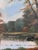 Landscape with Farmhouse, Oil Painting, Framed For Sale - Image 12 of 18