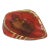 Mid Century Modern Atomic Drip Glaze Ceramic Ashtray Catchall For Sale