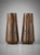 Vintage French Glazed Ceramic Model 244 Vases from Denbac, 1930s, Set of 2 For Sale - Image 4 of 9