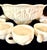 Mid 20th Century L. E. Smith Harvest Grape Punch Bowl Set - 13 pcs For Sale - Image 9 of 12