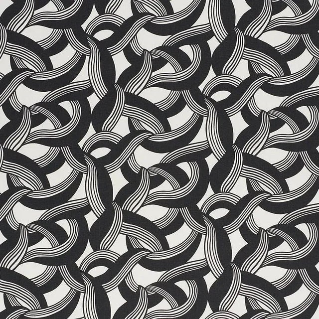 Sample - Schumacher Martingale Fabric in Carbon For Sale