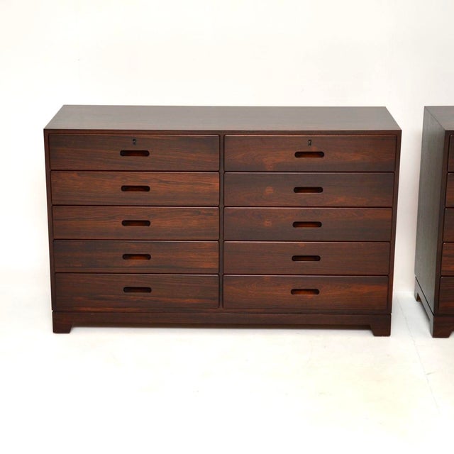 Vintage Danish Chests by Kai Winding, 1960s, Set of 2 For Sale - Image 10 of 13