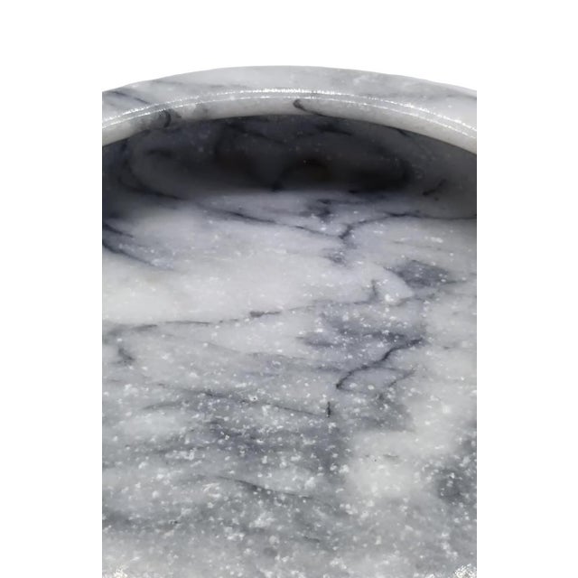 Sergio Asti Grey Marble Centerpiece by Sergio Asti for Up & Up, Italy, 1970s For Sale - Image 4 of 8