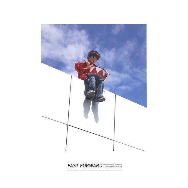 Maurizio Cattelan 'Untitled (2003)' Blue USA Offset Lithograph For Sale