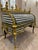 1960s Unique Louis XV Style Harlequin Roll-Top secretary Gilded French Baroque Writing Desk For Sale - Image 4 of 9