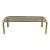 Retro Modern Smoked Glass Coffee Table For Sale