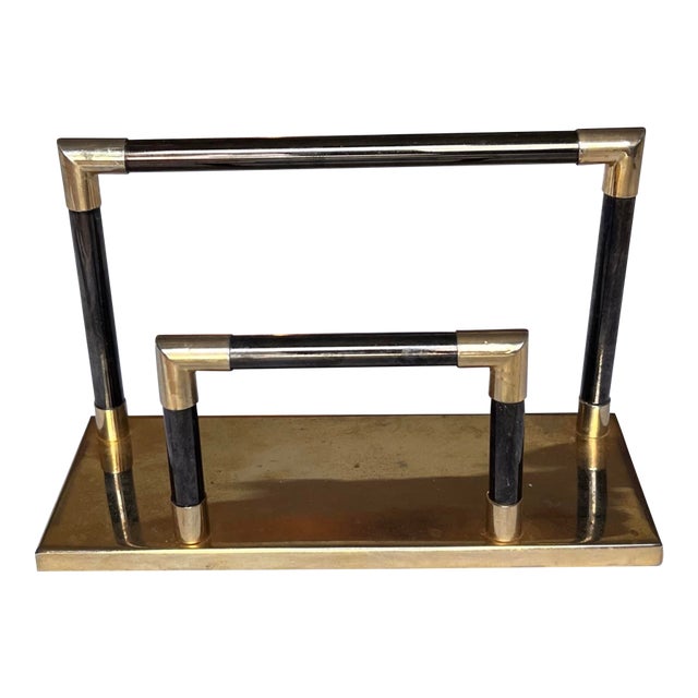 Vintage Mixed Metal Envelope Holder For Sale