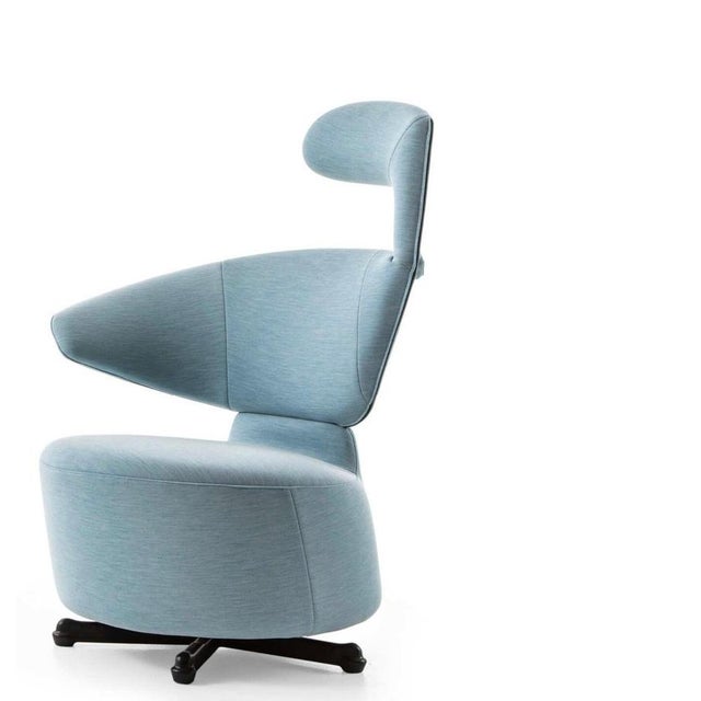 Toshiyuki kita, canta armchair with arms and headrest for cassina the rhythm of life in the smart working era and the...