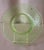 Transparent Green Uranium Glass Salad Plates Set of 6 Early 20th Century For Sale - Image 13 of 18