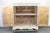 Gustavian (Swedish) Swedish Blue Paint, Pine Two-Door Buffet, Late 18th / Early 19th C For Sale - Image 3 of 6