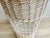 Vintage 1980s Large White Wicker Handled Basket For Sale In Boston - Image 6 of 8