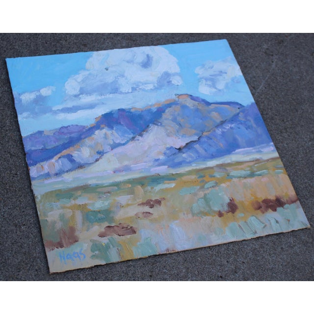 12 x 12 oil on canvas panel. Signed: Haas Unframed. Frames shown are sample only.