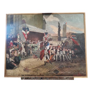 The French Revolution, 1896, Oil on Canvas For Sale