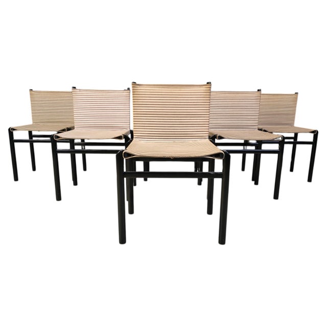 Mastro Dining Chairs by Afra & Tobia Scarpa for Molteni, 1980s, Set of 6 For Sale - Image 18 of 18