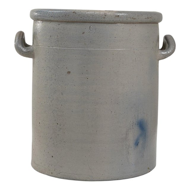 1900s Belgian Ceramic Pot For Sale