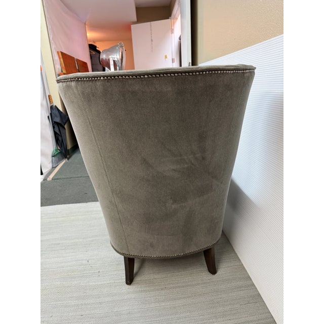 Massoud Furniture Nala Wing Chair For Sale In San Francisco - Image 6 of 12