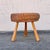 Wood 1970s Large Tony Paul Attributed Wicker Stool For Sale - Image 7 of 10