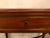 Wood Dimenutive Leather Top Desk With Pull Out Sides And Bronze Mounts Stamped Jansen For Sale - Image 7 of 10