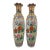 Pair of Vintage Chinese Famille Rose Porcelain Floor Vases For Sale