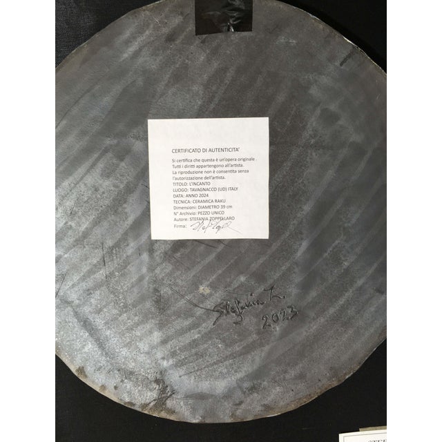 Ceramic Lincanto Wall Sculpture from Stefania Zoppellaro, 2023 For Sale - Image 4 of 6