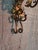 Vintage Italian Gilt Pair Sconces For Sale - Image 4 of 7
