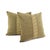 Black and tan textured chenille embellished with a greek key trim pillow cover. A stunning pillow that will compliment...