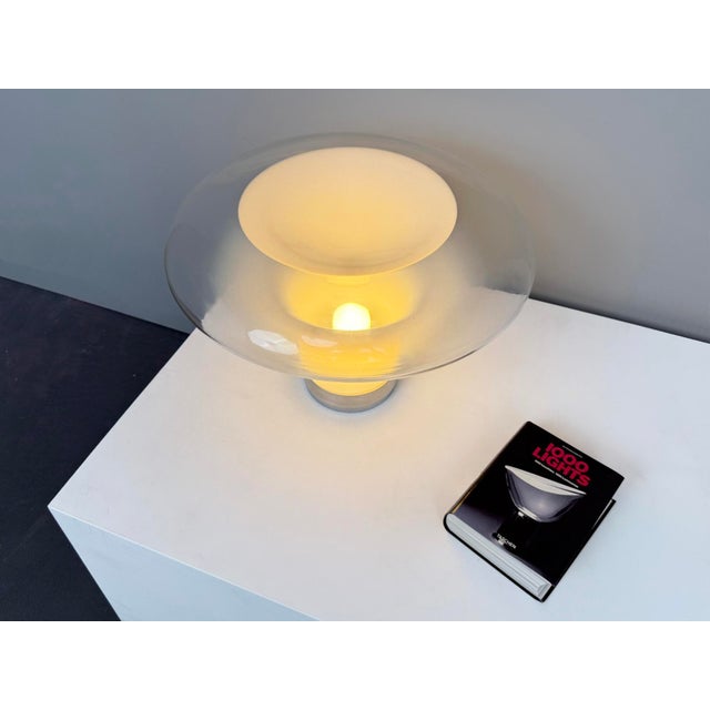 1960s Lesbo Table Lamp by Angelo Mangiarotti for Artemide, Italy, 1960s For Sale - Image 5 of 9