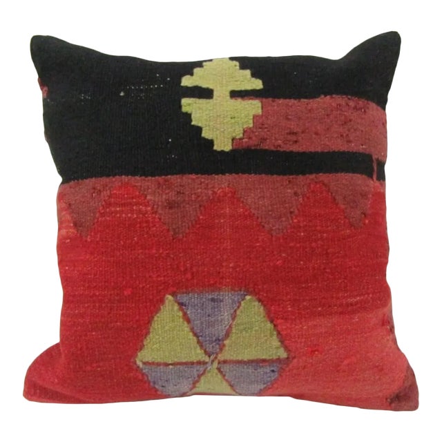 Handmade Decorative Turkish Kilim Pillow Cover For Sale