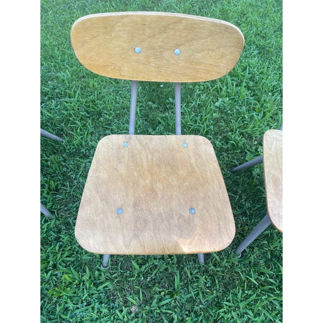 Chairs a perfect for a kids table. Or for your children/ Grand Children to enjoy. From the American Seating Co., in Grand...