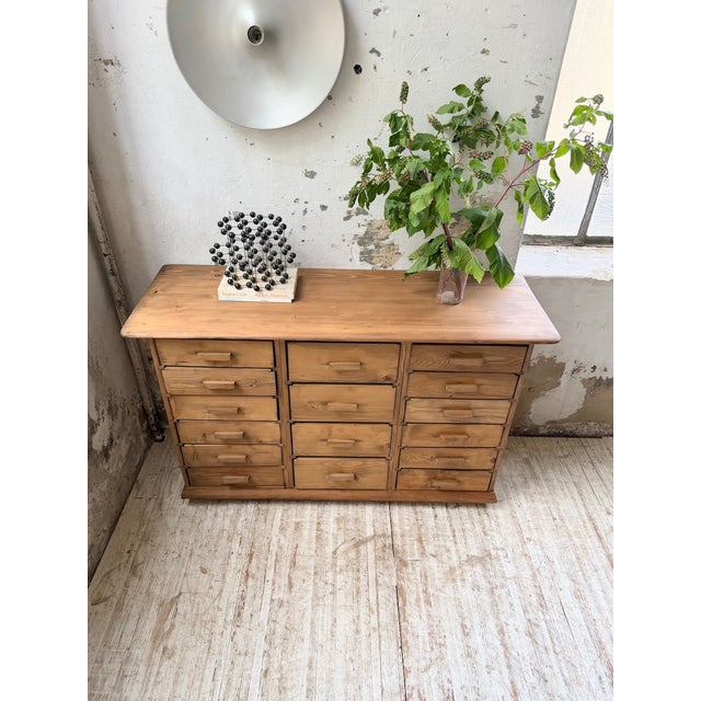 Pine Workshop Cabinet, 1950s For Sale - Image 18 of 18