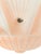 1930s Semi Flush 1930s Ceiling Light With a Pink Glass Bowl Antique White Painted Fixture For Sale - Image 5 of 6
