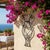 Mediterranean Hand-Forged Wrought Iron Vase Wall Art (Amphora Silhouette) Garden Wall Sculpture For Sale - Image 3 of 7