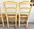 Habersham French Country Dining Chairs Rush Hand Painted For Sale - Image 9 of 12