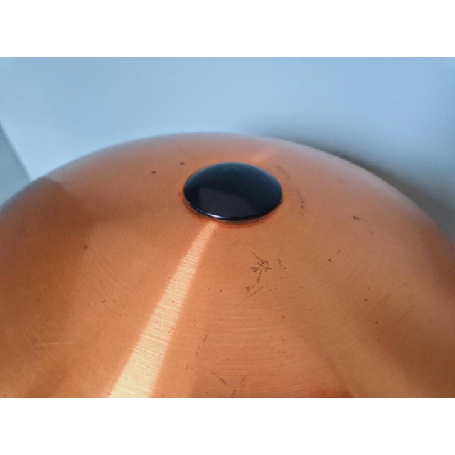 Metal Large Bauhaus Style Copper Desk Lamp, 1950s For Sale - Image 7 of 18