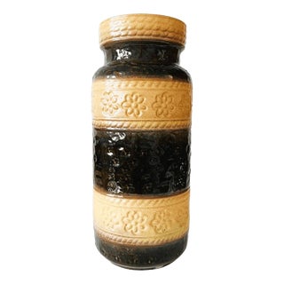 Vintage Floor Vase from Bay Keramik, West Germany, 1960s For Sale
