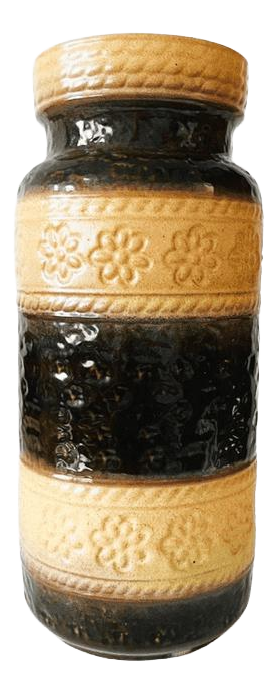 Vintage Floor Vase from Bay Keramik, West Germany, 1960s