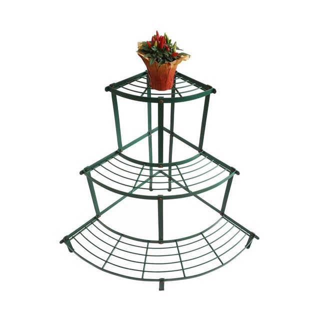 Perfect to display herbs or ornamental plants, taller ones on lower shelf and smaller ones on the upper level. In very...