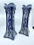 20th Century Chinese Blue and White Vases - a Pair For Sale - Image 12 of 12