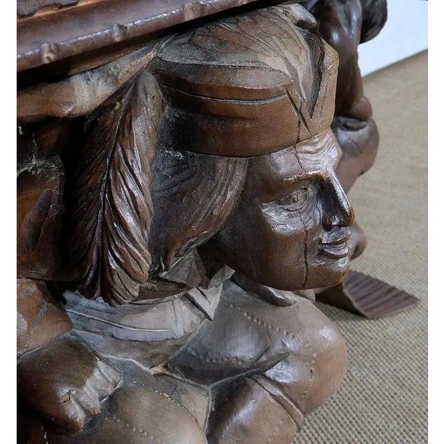 Wrought Iron & Marble Coffee Table by J.M Rothschild, 1950 For Sale - Image 14 of 18